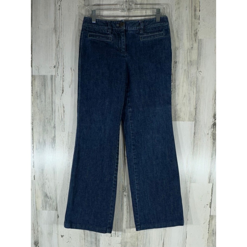 Ann Taylor Jeans Bootcut Size 2 (27x28) Low Rise Flat‎ Front Pockets Vintage